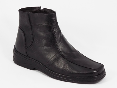 Cizme barbati piele negre Rodyn2