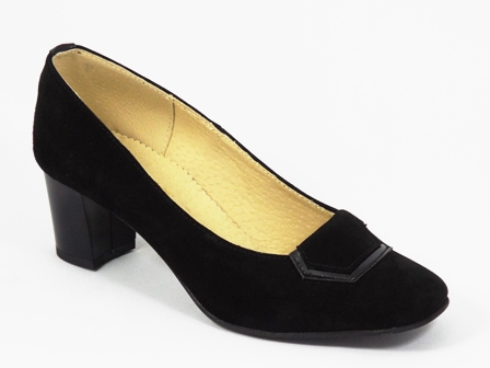 Pantofi dama piele negri Doryna