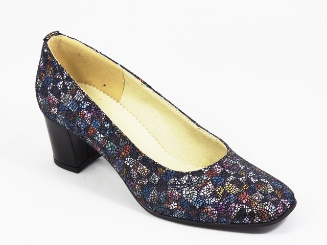 Pantofi dama piele albastri Monna