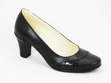 Pantofi dama piele negri Olga