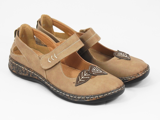 Pantofi dama khaki Wella