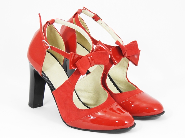 Sandale dama piele rosii Nicolette