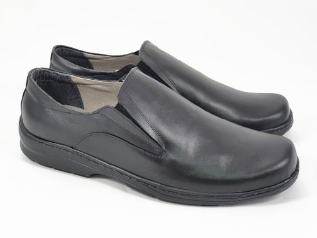 Pantofi barbati piele negri Daniel