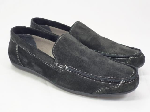 Pantofi barbati piele intoarsa negri Olin