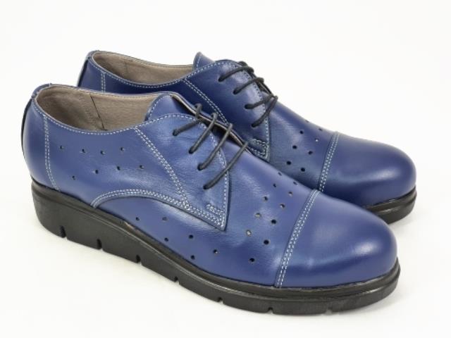 Pantofi dama piele bleumarin Salma