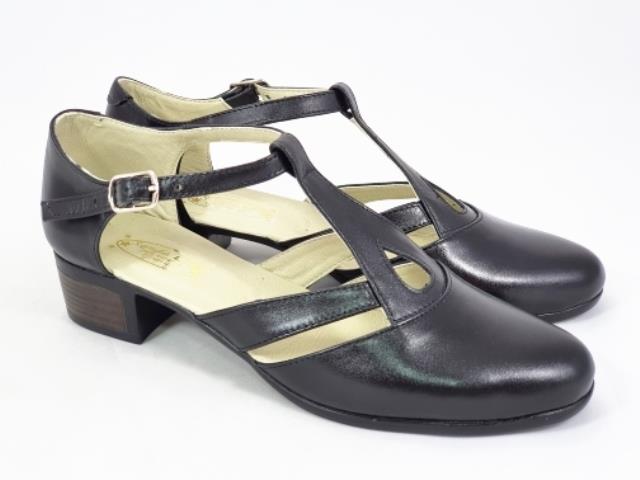 Pantofi dama piele negri Aura