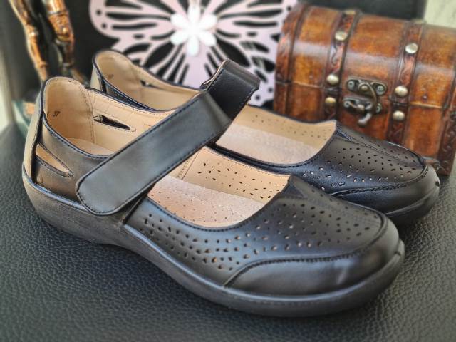 Pantofi dama negri Cory