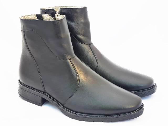 Cizme barbati piele negre Andrei