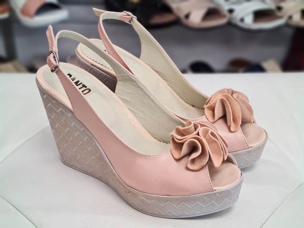 Sandale dama piele roz Ana2