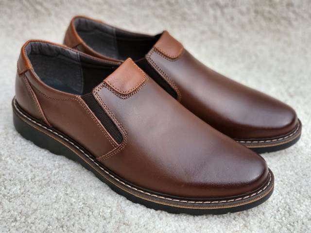 Pantofi barbati piele maro Cosma