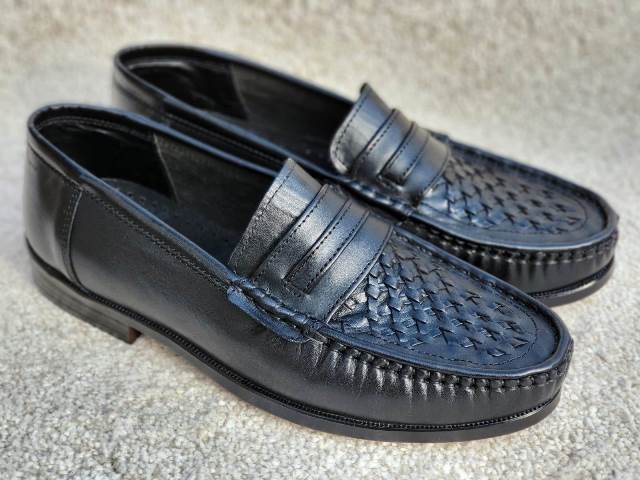Pantofi barbati negri piele Costy