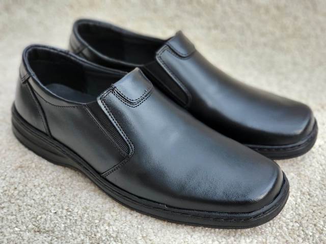 Pantofi barbati piele negri Cosma2