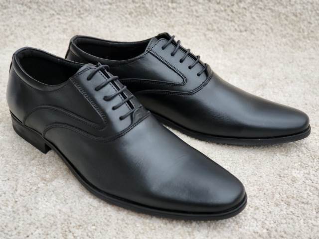 Pantofi barbati piele negri Albert