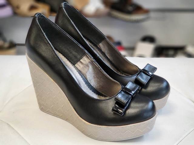 Pantofi dama piele negri Alina2