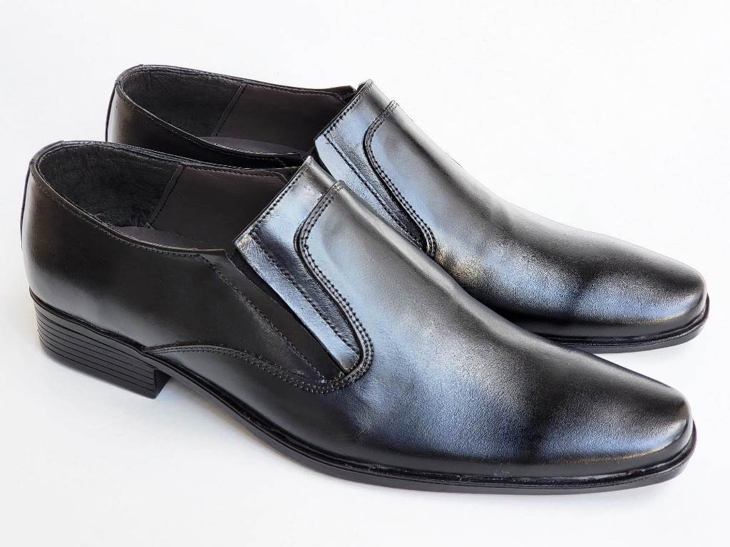 Pantofi barbati piele negri Adam