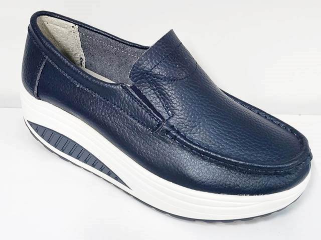 Pantofi dama piele bleumarin Victoria3