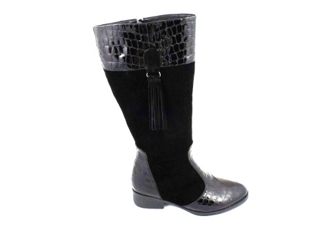 Cizme dama piele negre Dana2