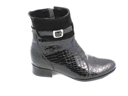 Ghete dama piele negre Madalina