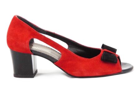 Pantofi dama rosii piele Sara