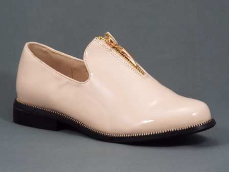 Pantofi dama bej lac Fyone