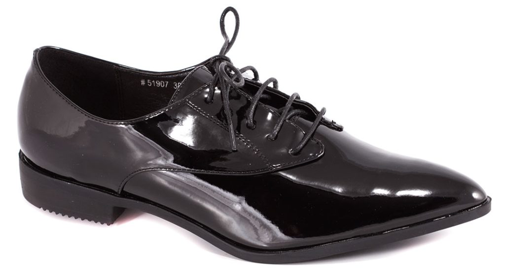 Pantofi dama negri lac toc 2 cm Vanya
