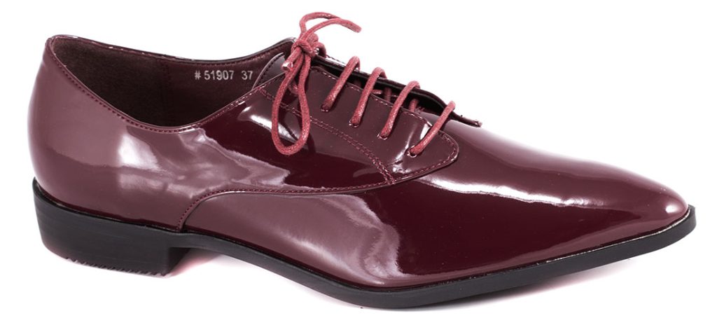 Pantofi dama visinii lac toc 2 cm Vanya