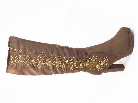 Cizme dama khaki Bianca