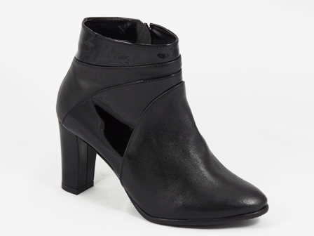 Ghete dama piele negre Hanna
