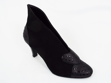 Botine dama negre Ryna