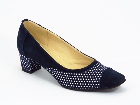 Pantofi dama piele bleu Coryna