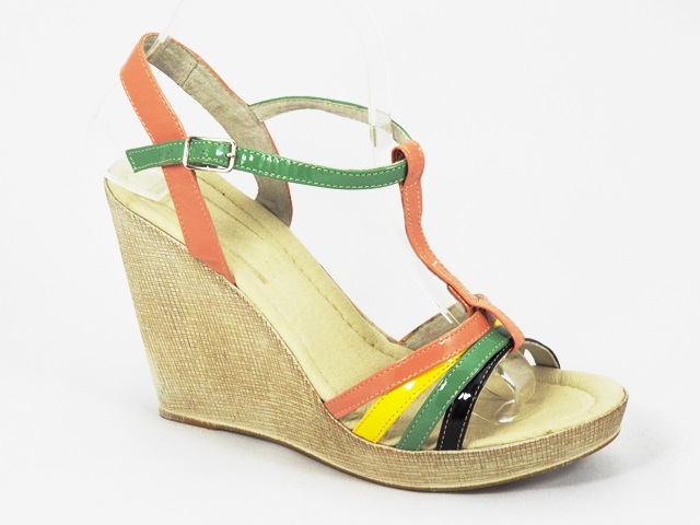 Sandale dama piele pastel Ana1