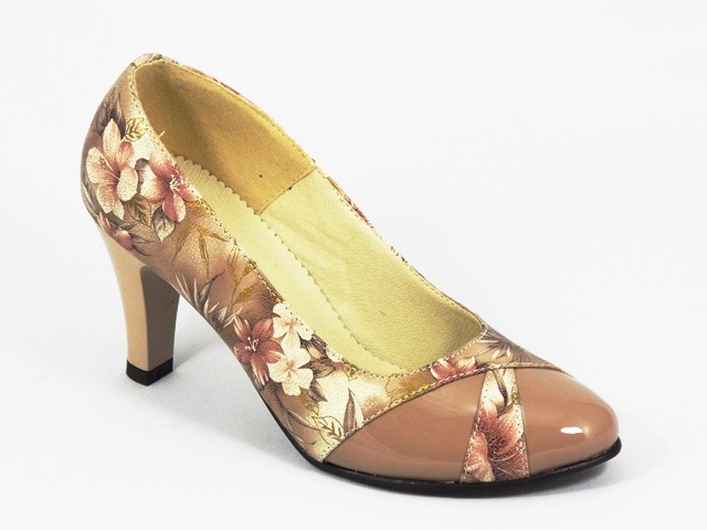 Pantofi dama piele bej Soryna