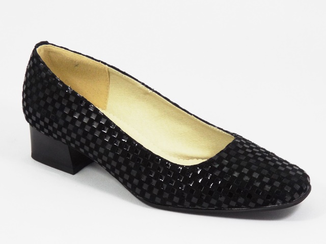 Pantofi dama piele negri Lorei