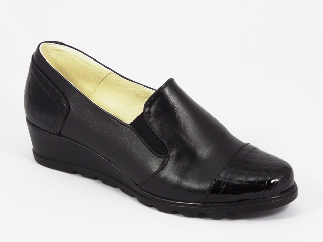 Pantofi dama piele negri Lena
