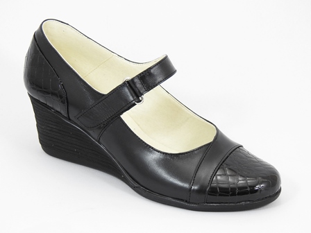 Pantofi dama piele negri Jeny