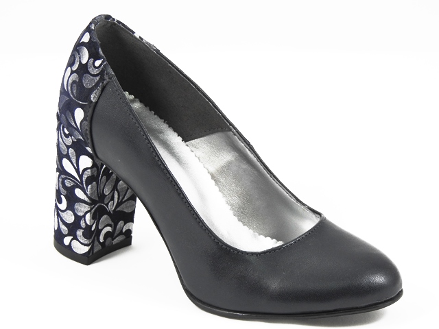Pantofi dama piele negri Dona