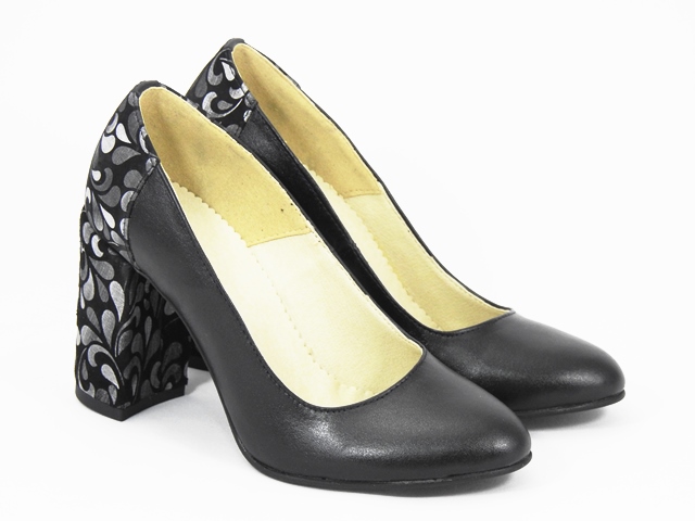 Pantofi dama piele negri Maryna