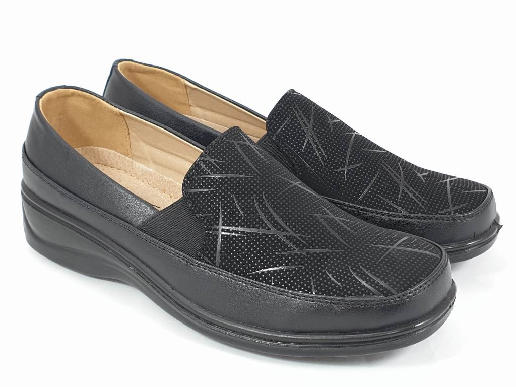 Pantofi dama negri Janette