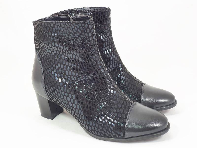 Ghete dama piele negre Loredana2
