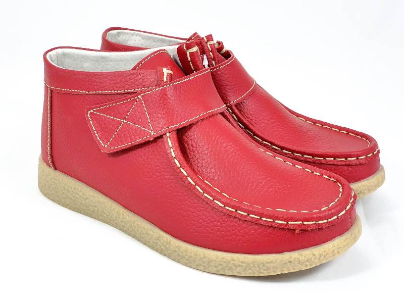 Pantofi dama piele rosii Zyta3
