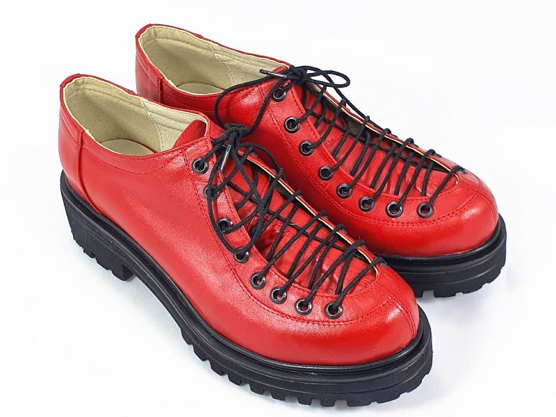 Pantofi dama piele rosii Daiana