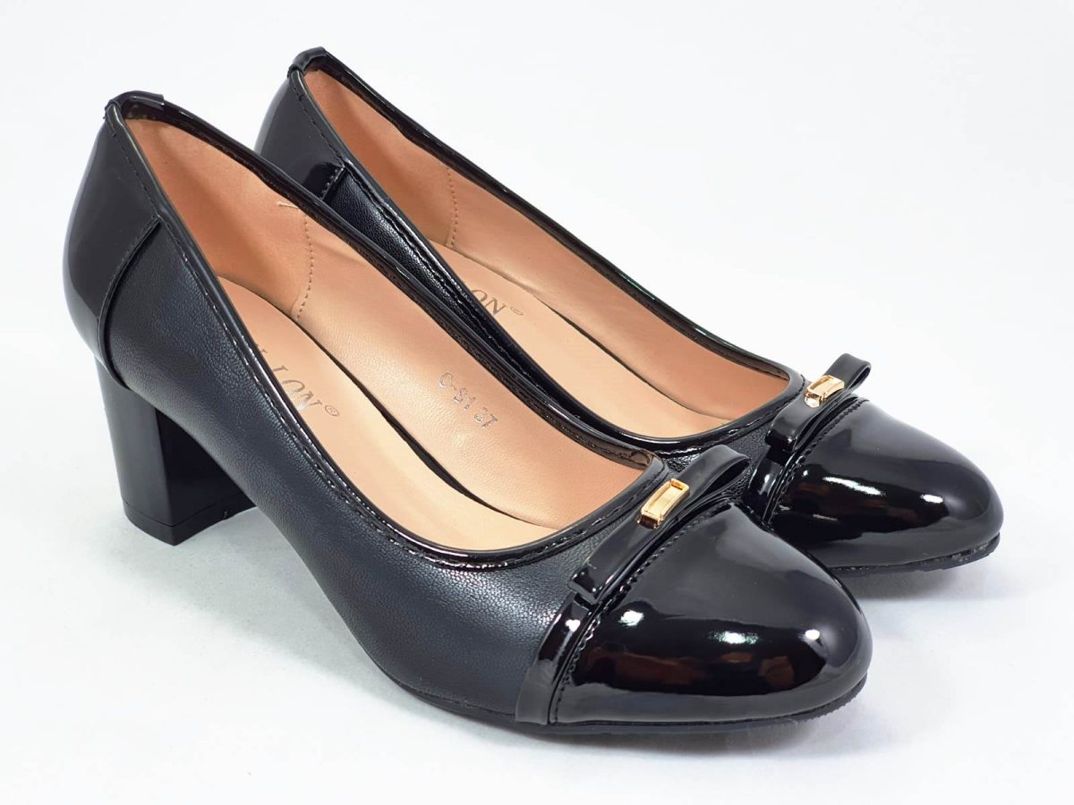 Pantofi dama negri lac Adina