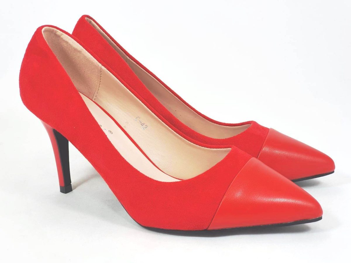 Pantofi dama rosii Daniela