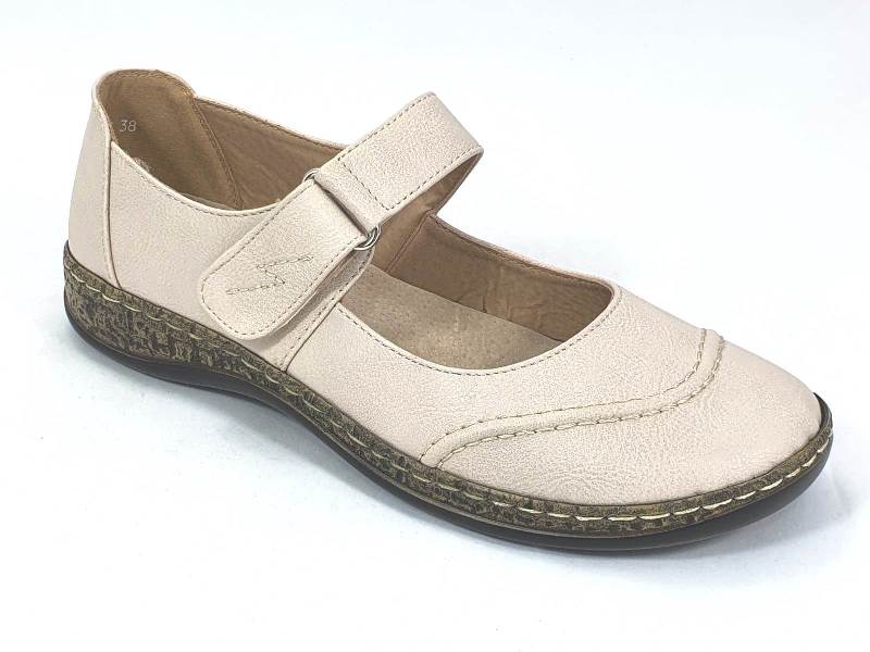 Pantofi dama bej Wella3