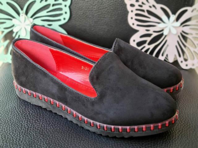 Pantofi dama negri Anita