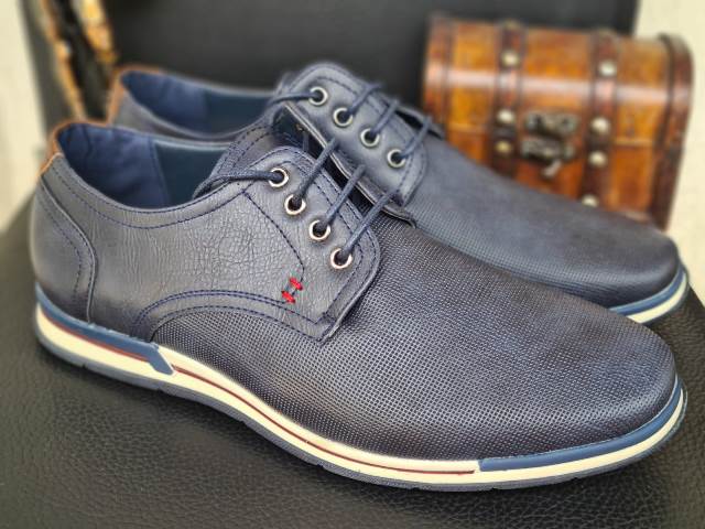 Pantofi barbati bleumarin Daniel
