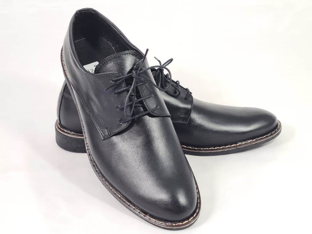 Pantofi barbati piele negri Radu