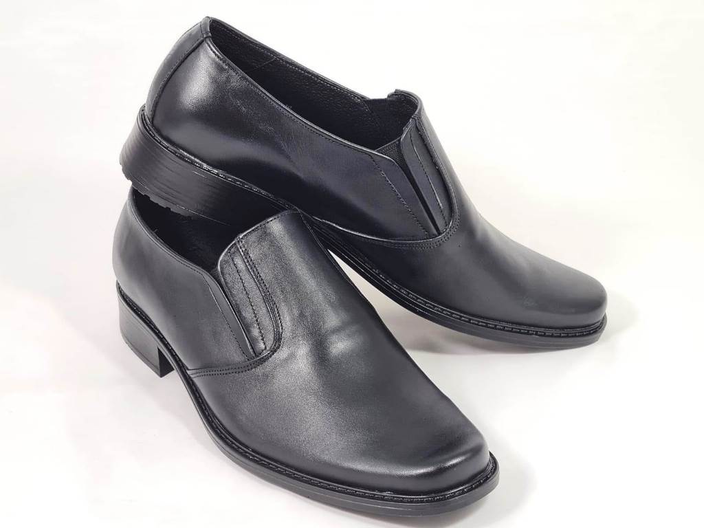 Pantofi barbati piele negri Romeo