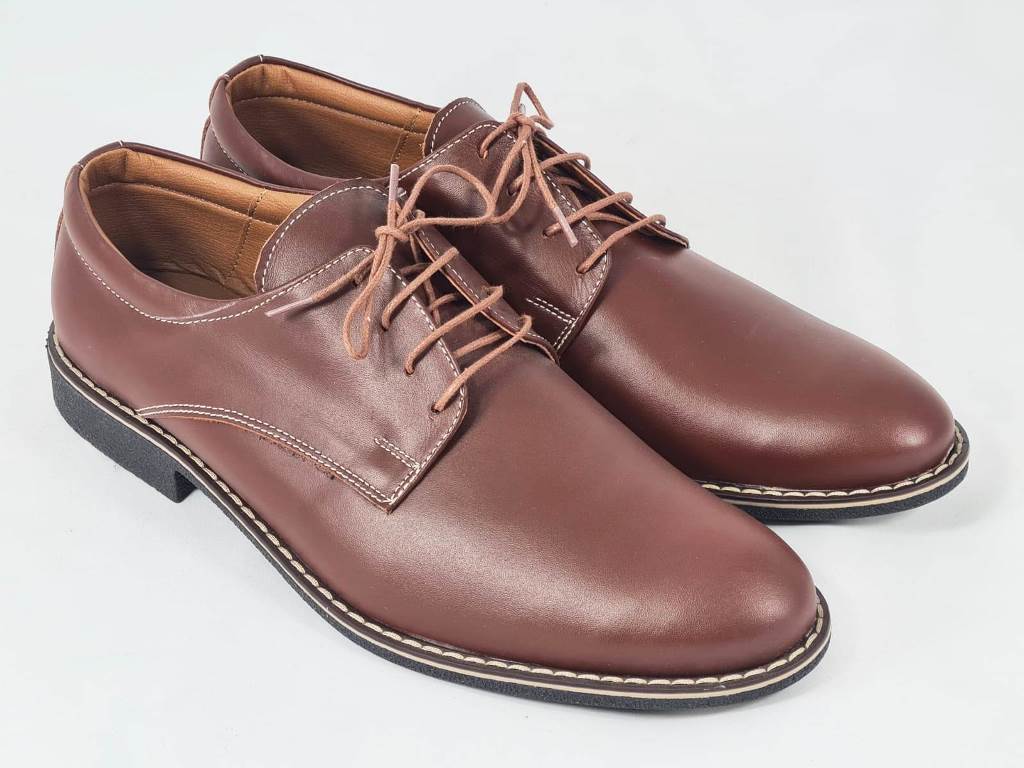 Pantofi barbati piele maro Cornel2