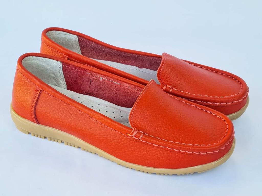 Pantofi dama piele rosii Teodora